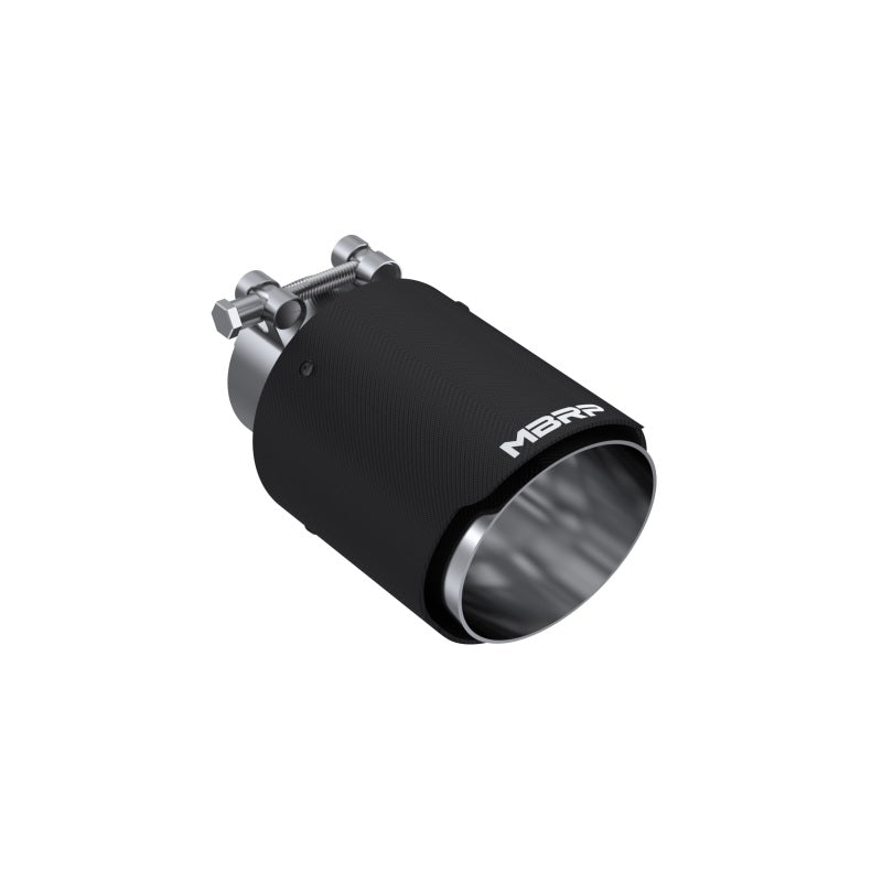 MBRP Universal Carbon Fiber Tip 4in OD/2.5in Inlet/6.5in L-SR1 Performance