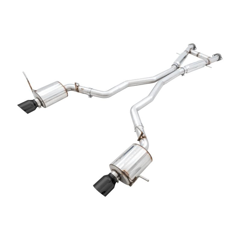 AWE Tuning 2020 Jeep Grand Cherokee SRT Touring Edition Exhaust - Diamond Black Tips-SR1 Performance