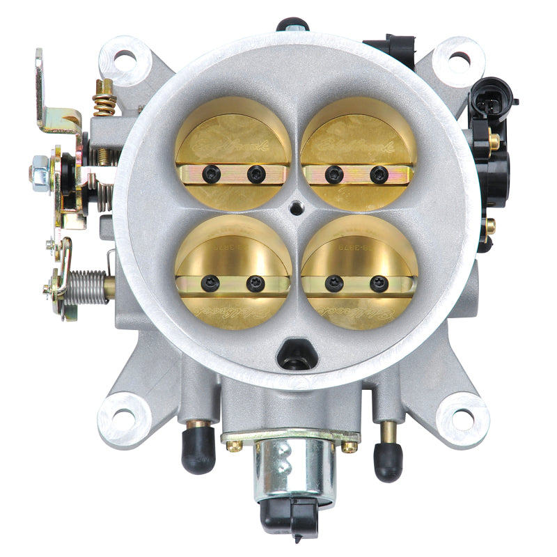 Edelbrock Throttle Body Victor EFI 4-Barrel 4150 Style Flange 1.75In Bores Die Cast-SR1 Performance