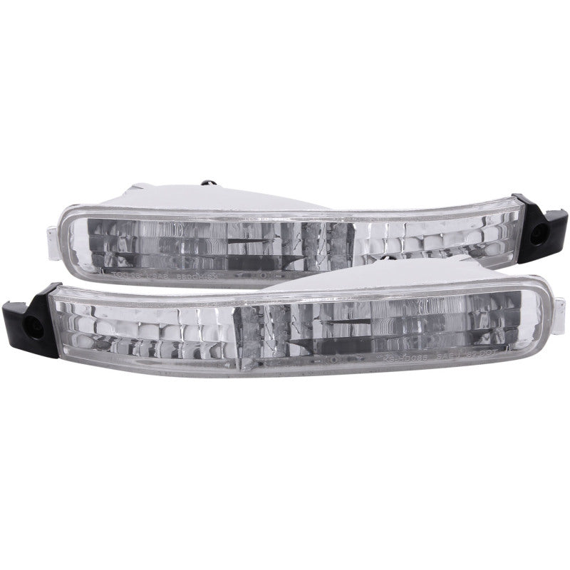 ANZO 1992-1993 Honda Accord Euro Parking Lights Chrome-SR1 Performance