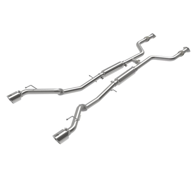 aFe POWER Takeda 2023 Nissan Z 2 1/2in 304 SS Cat-Back Exhaust System w/ Polished Tips-SR1 Performance