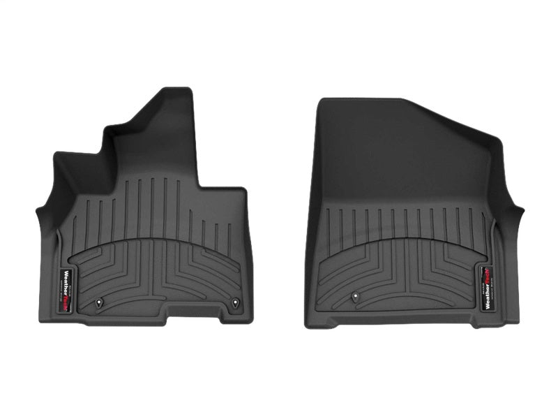 WeatherTech DigitalFit Front FloorLiner for Kia Carnival Hybrid (Part Number 4419111), Black