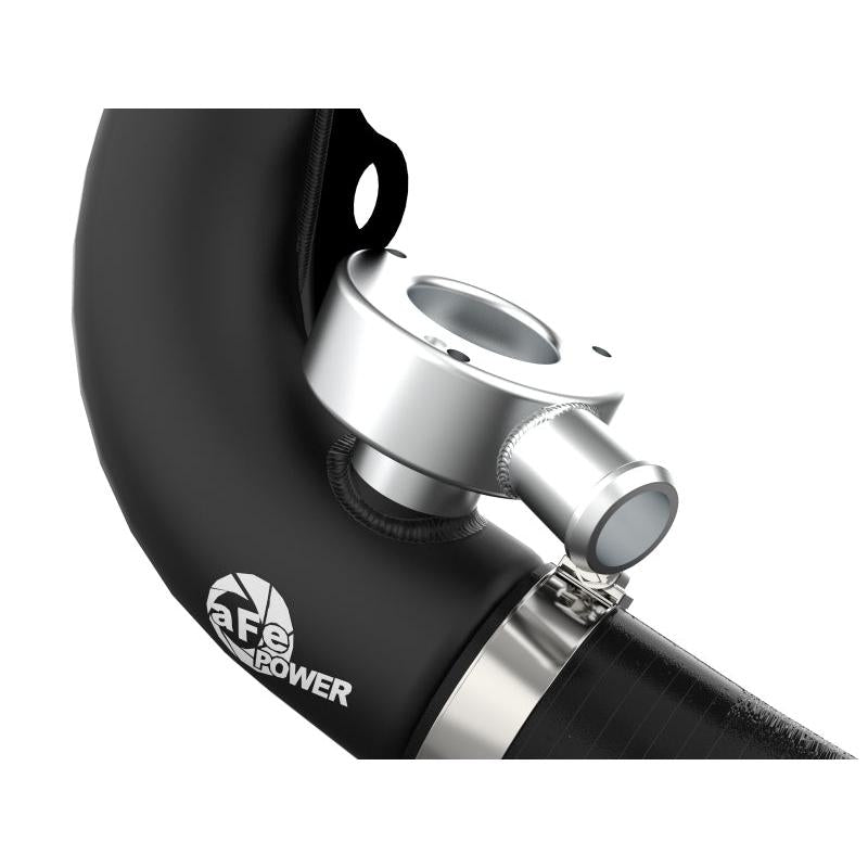 aFe BladeRunner 2 1/2in Intercooler Hot Side Charge Pipe 18-21 Jeep Wrangler JL L4-2.0L (t) - Black-SR1 Performance