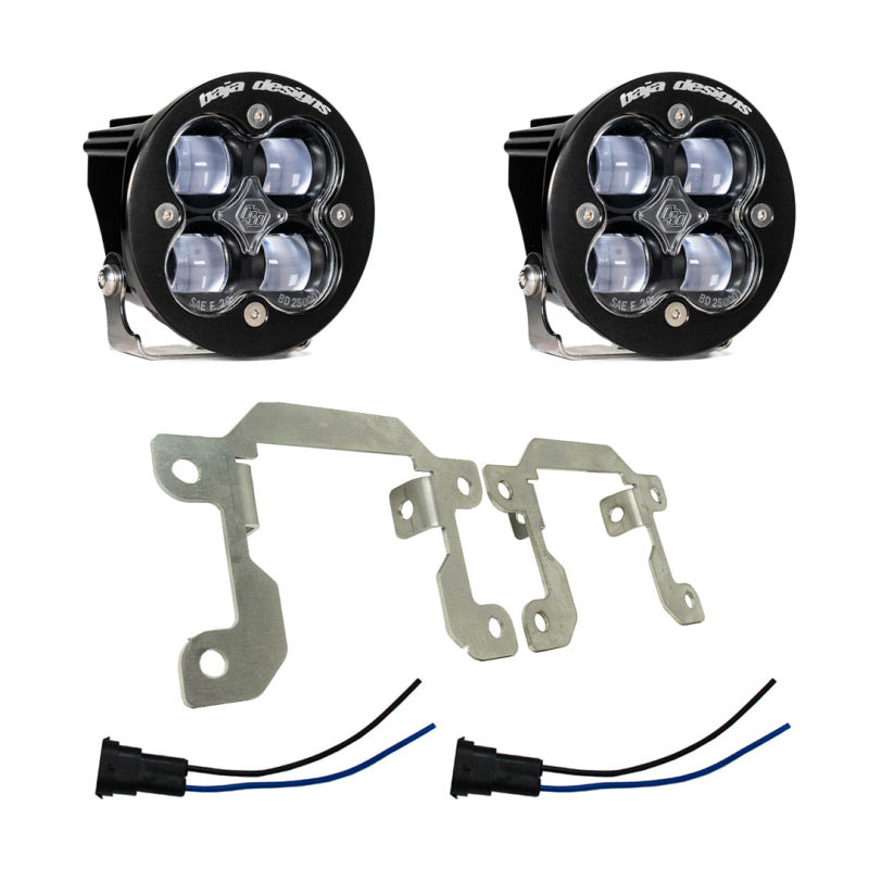 Baja Designs Ford/Subaru SAE Squadron Fog Light Pocket Kit - White-SR1 Performance