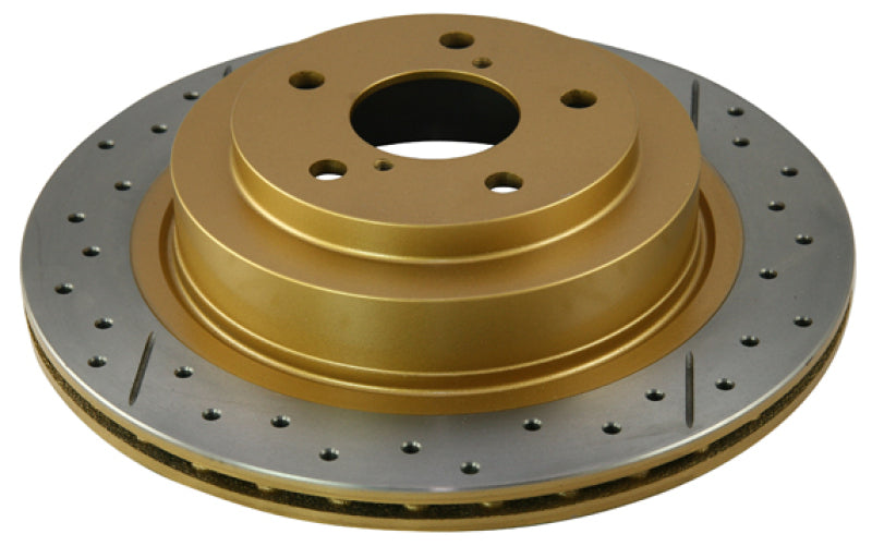 DBA 2659X-10 Street Series Rear Drilled & Slotted Rotors for Subaru Legacy, Impreza, Forester, Scion BRZ, and FR-S
