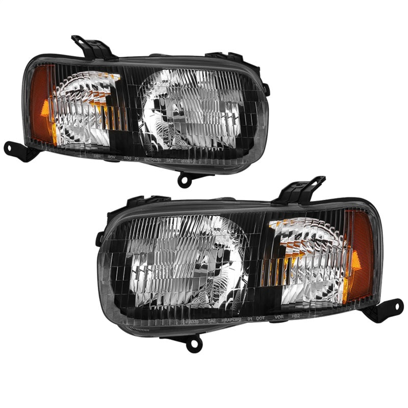 xTune 01-04 Ford Escape OEM Style Headlights - Black (HD-JH-FESCA01-AM-BK)-SR1 Performance