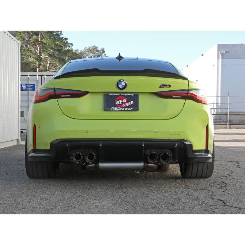 aFe MACHForce XP Exhausts Cat-Back SS 19-21 BMW M2 Competition L6-3.0L w/Carbon Tips-SR1 Performance