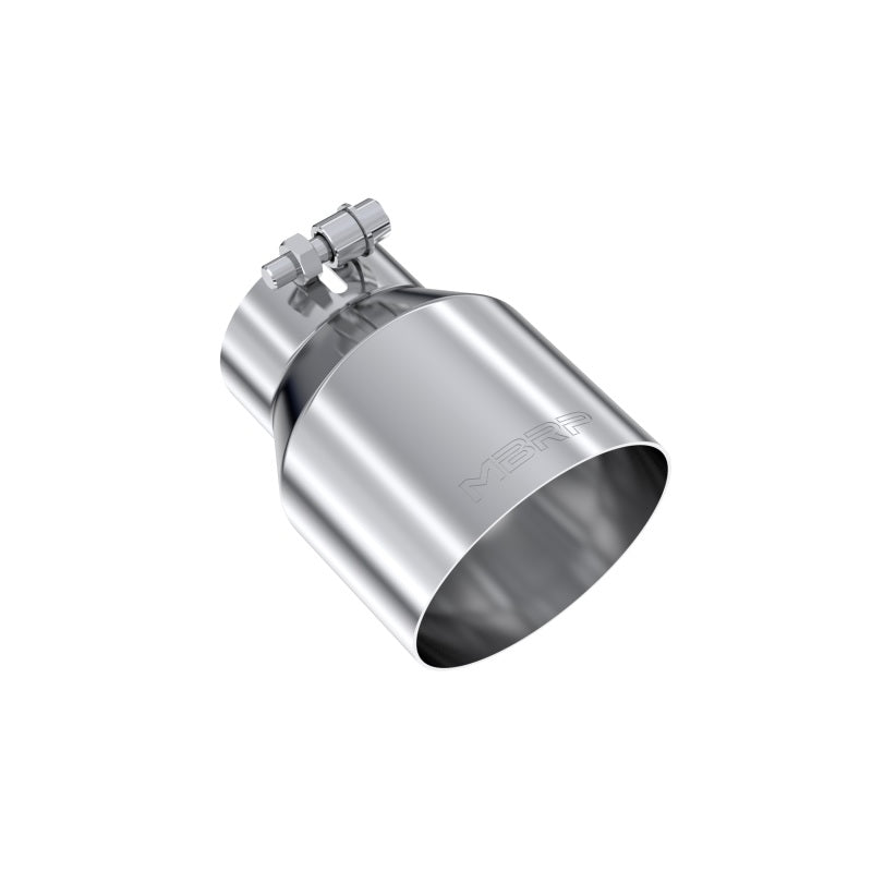 MBRP Universal Stainless Steel Dual Wall Tip 4.5in OD/3in Inlet/6.13in L-SR1 Performance