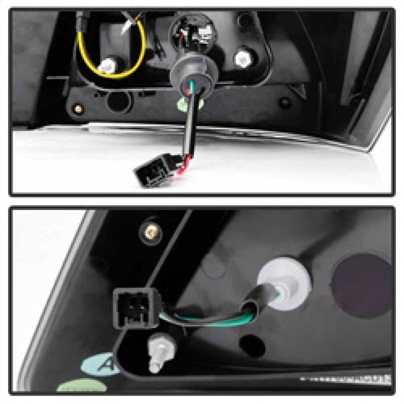 Spyder Honda Accord 2013-2015 4DR LED Tail Lights - Black ALT-YD-HA13LED-LED-BK-SR1 Performance