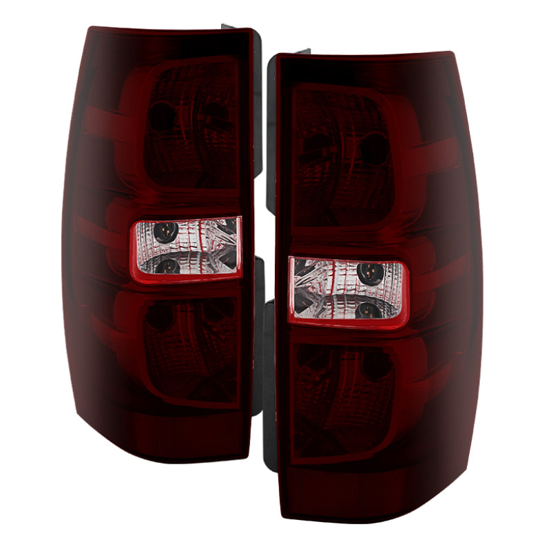 Xtune Chevy Suburban 07-13 OEM Style Tail Lights Red Smoked ALT-JH-CSUB07-OE-RSM-SR1 Performance