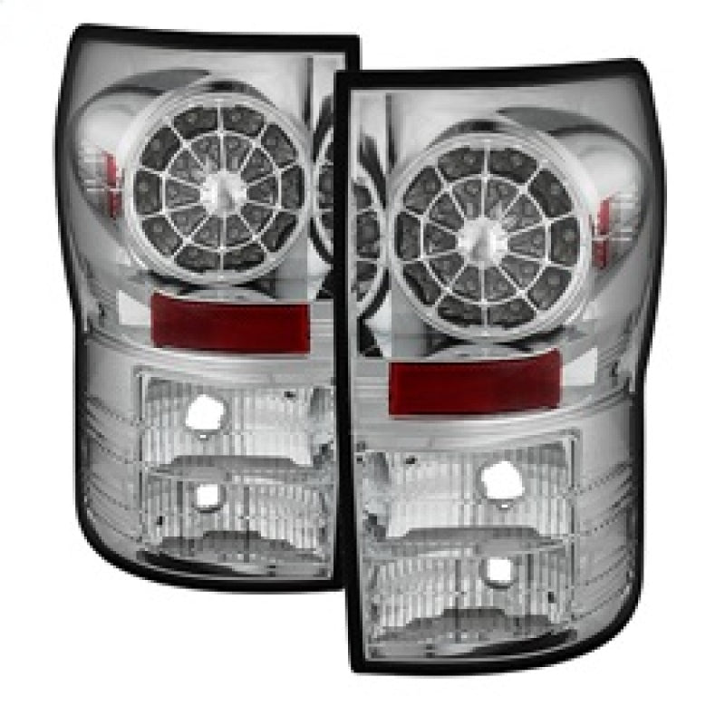 Spyder Toyota Tundra 07-13 LED Tail lights Chrome ALT-YD-TTU07-LED-C-SR1 Performance