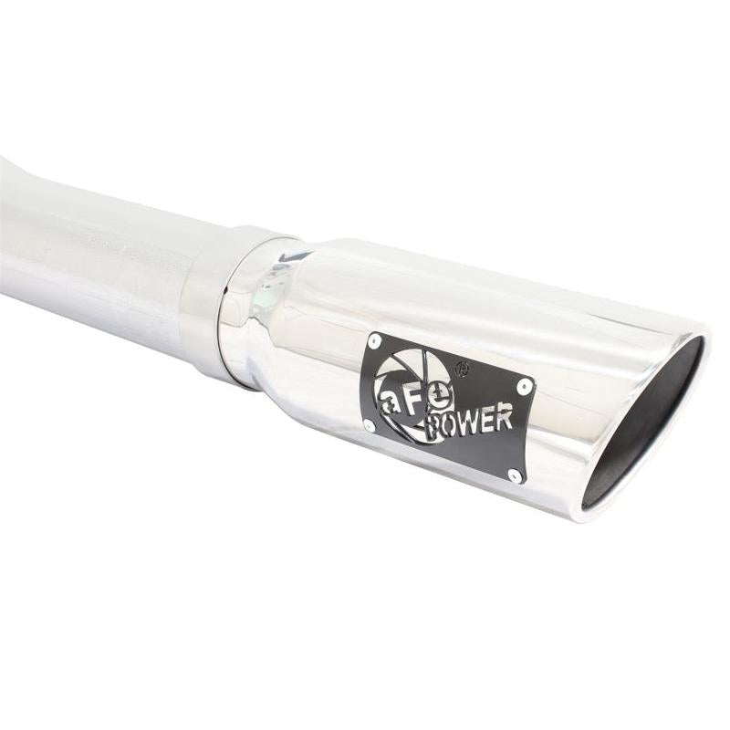 aFe MACHForce XP SS Exhaust 3in to 3.5in Cat-Back w/ Polished Tip 15 Ford F-150 EcoBoost V6 2.7/3.5L-SR1 Performance
