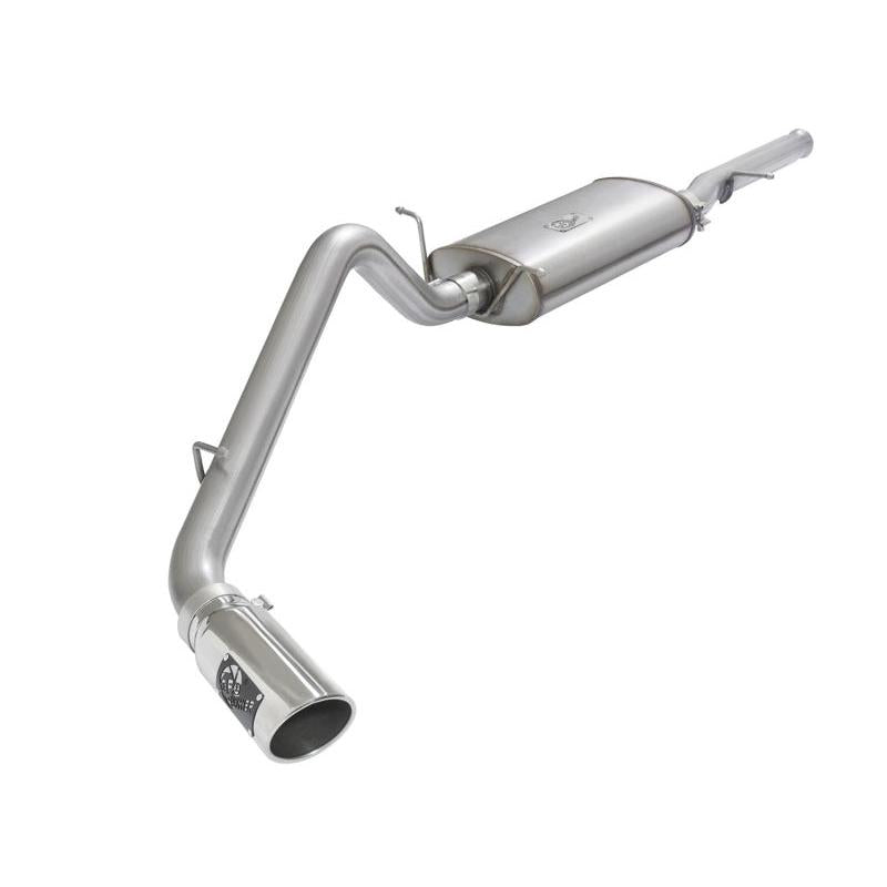 aFe MACHForce XP Exhausts Cat-Back Polished Tips 09-17 GM Silverado 1500 4.3/5.3L RegCab SB/LB-SR1 Performance