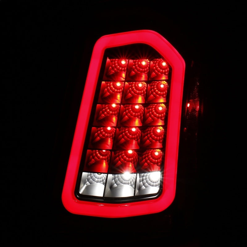 ANZO 11-14 Chrysler 300 LED Taillights Black w/ Sequential-SR1 Performance