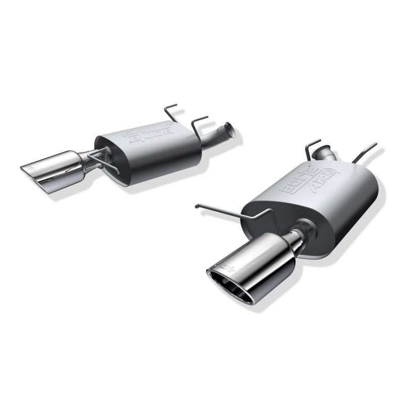 Borla 11-14 Ford Mustang 3.7L 6cyl Aggressive ATAK Exhaust (rear section only)-SR1 Performance