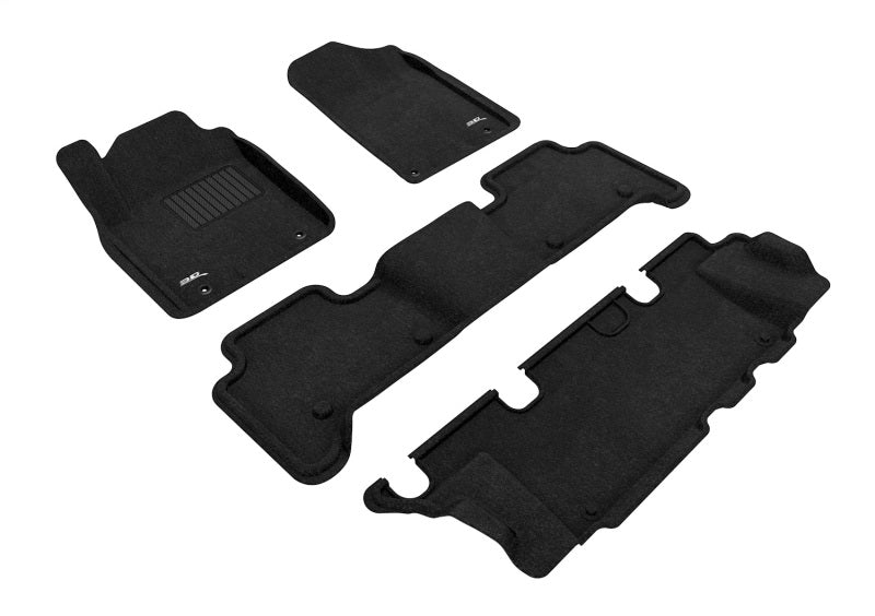 3D Maxpider 14-24 Infiniti Qx80 7-Seat / Qx56 11-13 Elegant Black R1 R2 R3-SR1 Performance