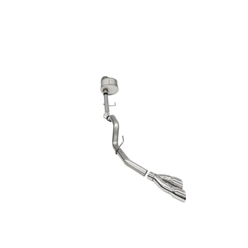 Corsa 2021-2024 Ford F-150 Regular Cab/6.5in Bed 5.0L V8 Xtreme Cat-Back Single Side Exit-Polished-SR1 Performance