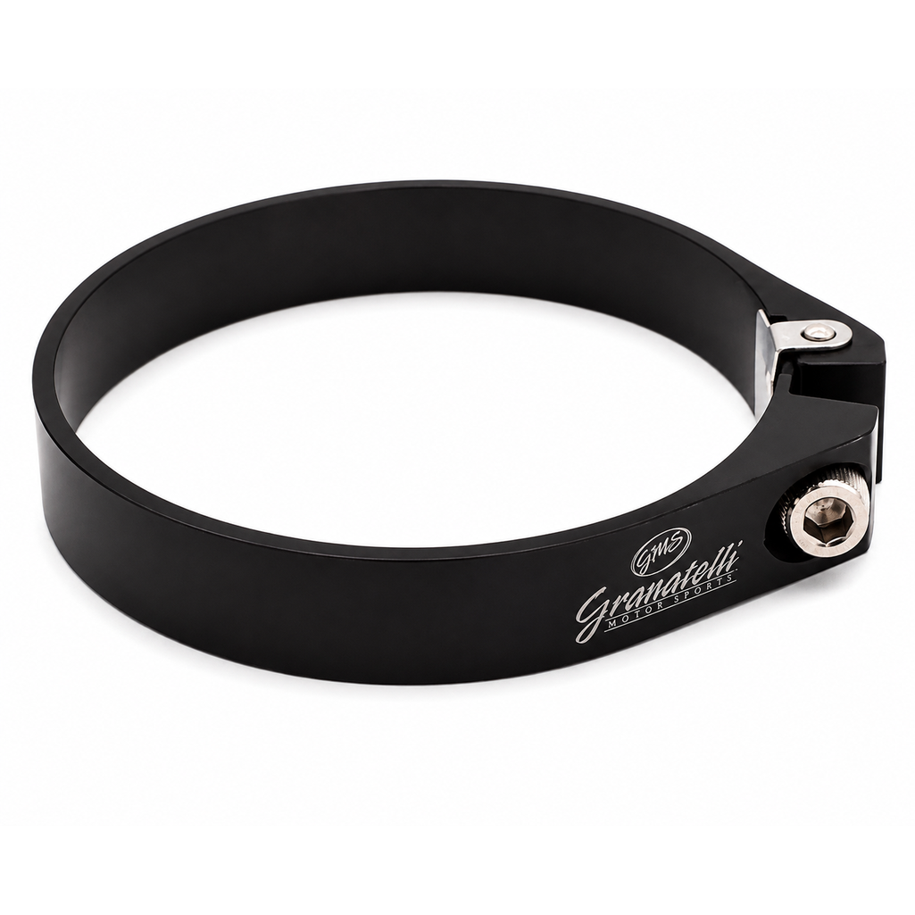 Granatelli Black Anodized Billet Aluminum Hose Clamp 97.5mm 99.5mm