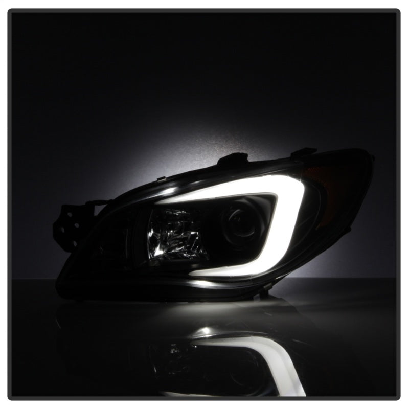 Spyder Subaru WRX 06-07 Projector Headlights - HID Model Only - Black PRO-YD-SWRX06-HID-LBDRL-BK-SR1 Performance