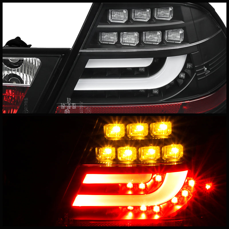 Spyder BMW E46 00-03 2Dr Coupe Light Bar LED Tail Lights Blk ALT-YD-BE4600-LBLED-BK-SR1 Performance