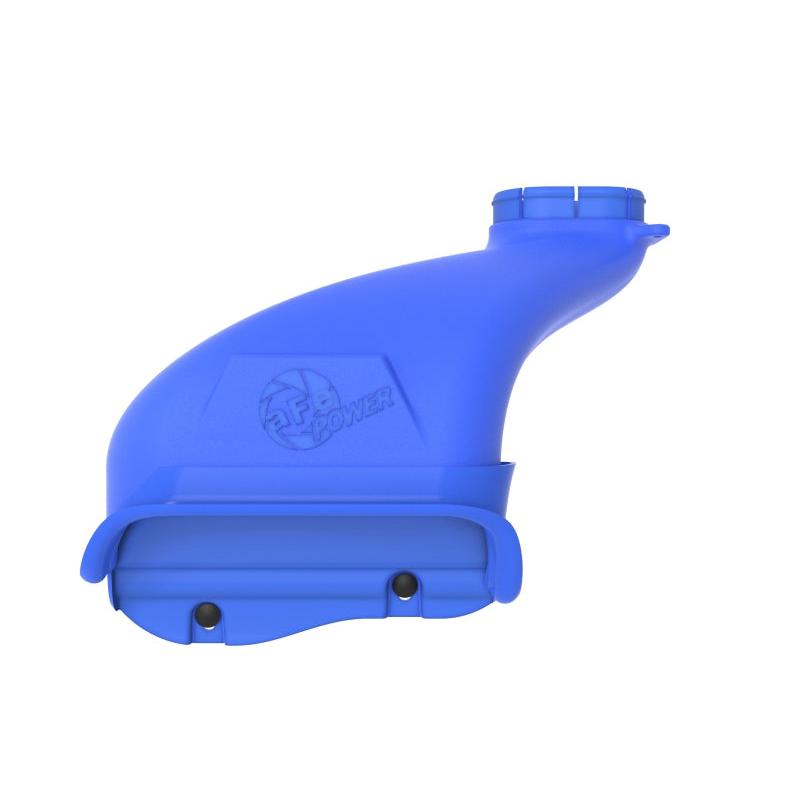 aFe Rapid Induction Dynamic Air Scoop 2021+ Ford F-150V6/V8 - Blue-SR1 Performance