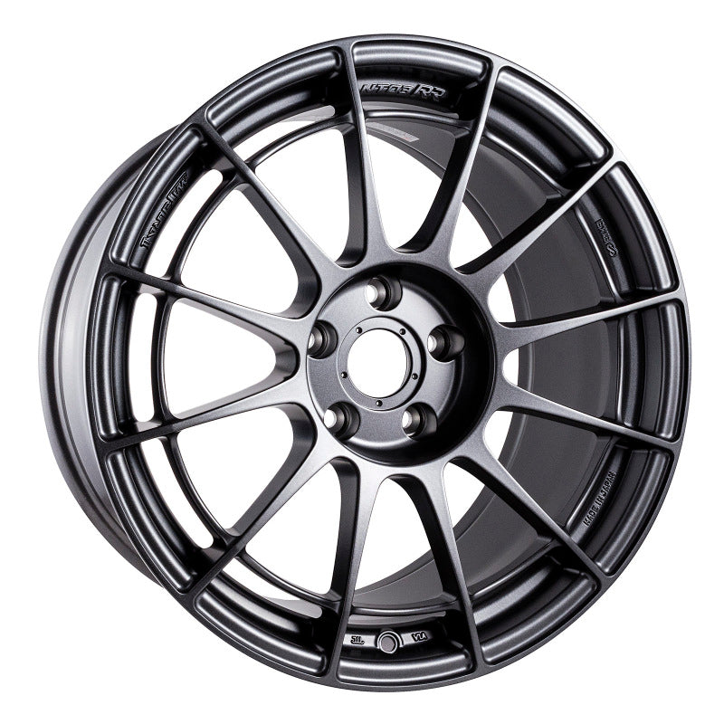 Enkei NT03RR 18x9.5 5x114.3 27mm Offset 75mm Bore Gunmetal Wheel-SR1 Performance