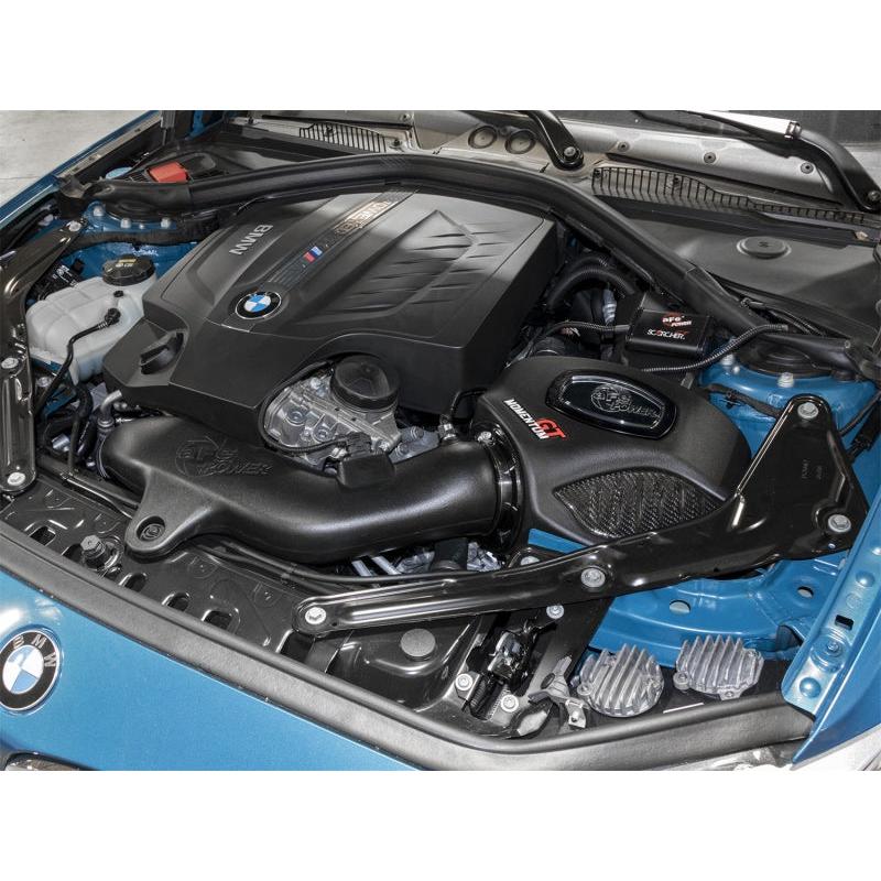 aFe Momentum GT Pro DRY S Cold Air Intake System 16-17 BMW M2 (F87) L6 3.0L (t) N55-SR1 Performance