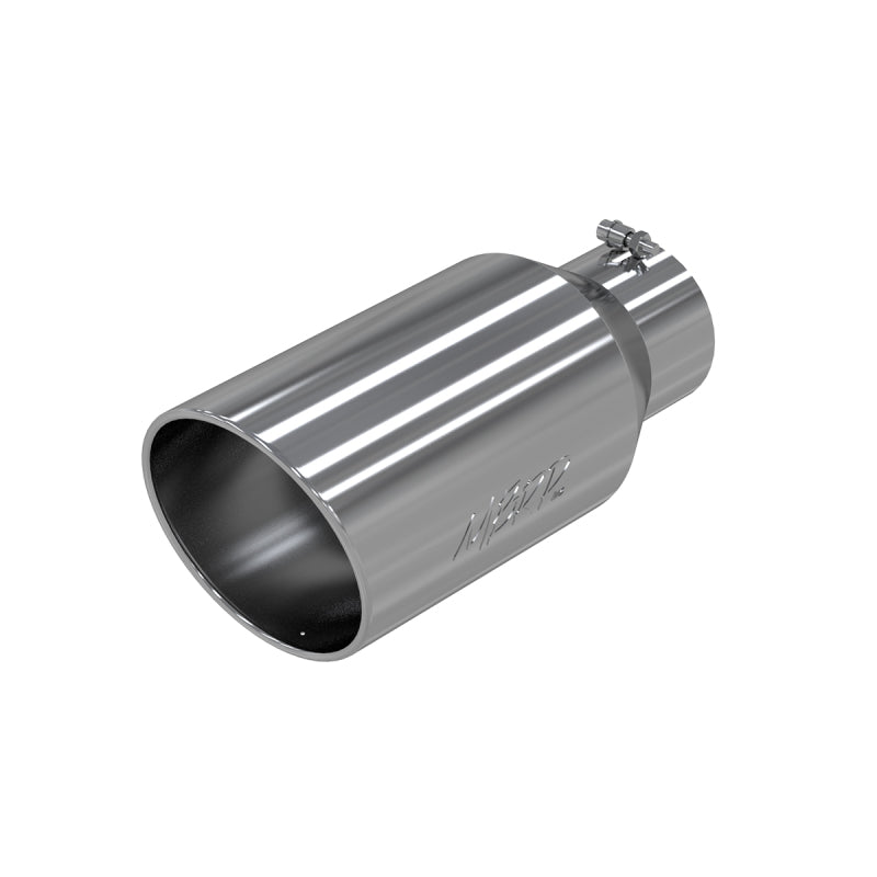 MBRP Universal Tip 8in OD Rolled End 5in Inlet 18in Length T304-SR1 Performance