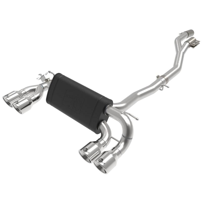 aFe MACHForce XP Exhausts Cat-Back SS 19-21 BMW M2 Competition L6-3.0L w/Polished Tips-SR1 Performance