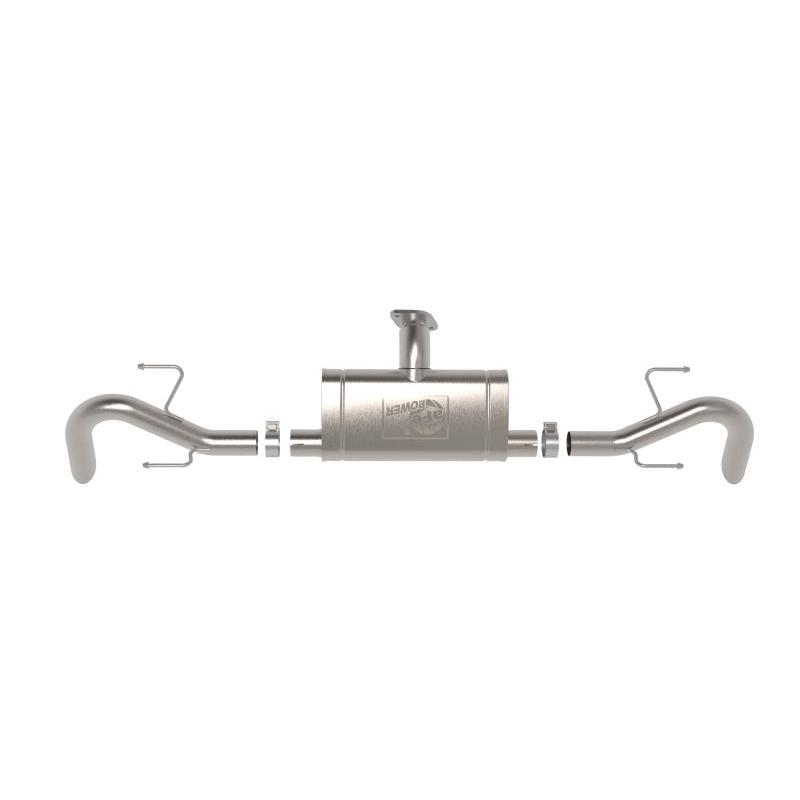 aFe 24-25 Mazda CX-90 Stainless Steel Axle Back System-SR1 Performance