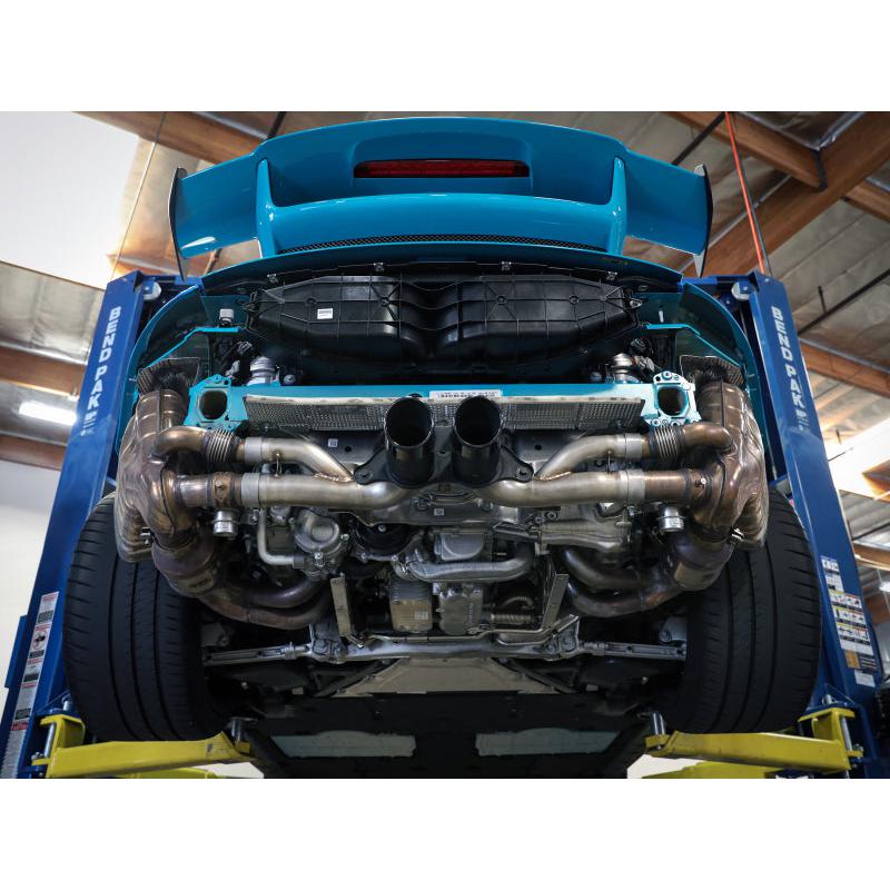 aFe Power MACHForce XP 304 Stainless Secondary Muffler Delete Pipe 14-19 Porsche 911 GT3 3.8L/4.0L-SR1 Performance