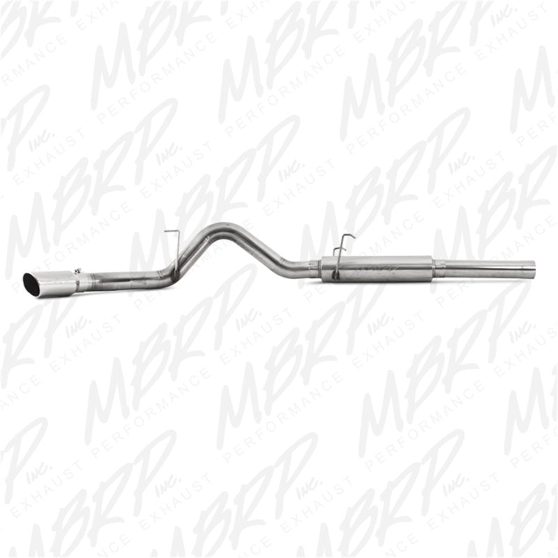 MBRP 2004.5-2007 Dodge 2500/3500 Cummins 600/610 Cat Back Single Side-SR1 Performance