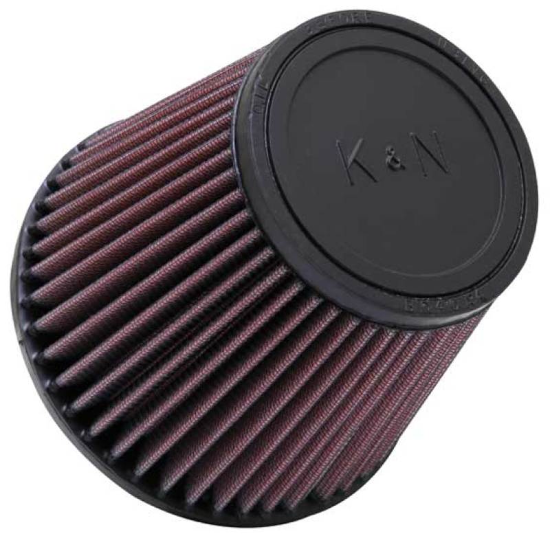 K&N Filter Universal Rubber Filter 3 Inch Flange 6 inch Base 4 inch Top 5 inch Height-SR1 Performance