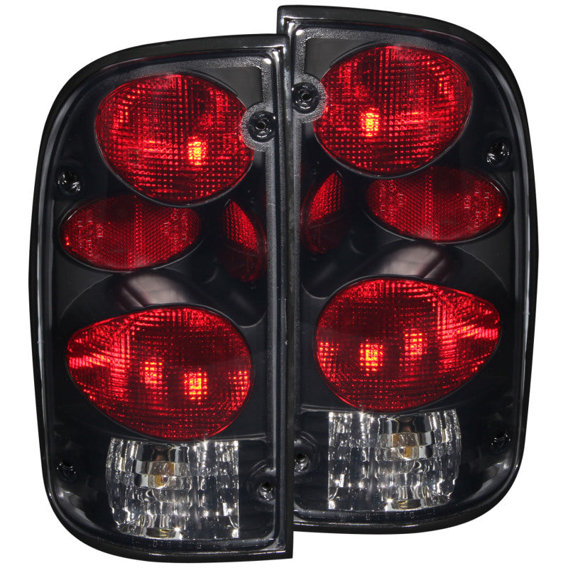ANZO 1995-2000 Toyota Tacoma Taillights Dark Smoke G2-SR1 Performance
