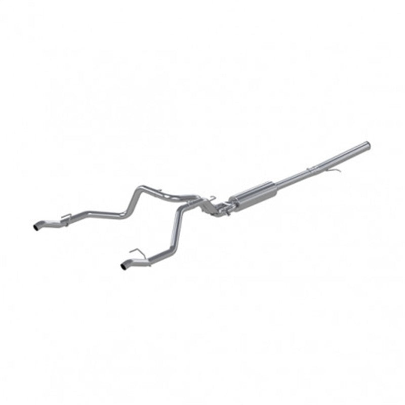 MBRP 19-Up Chevy Silverado 1500 6.2L 2.5in Catback Dual Rear Exit Aluminized-SR1 Performance