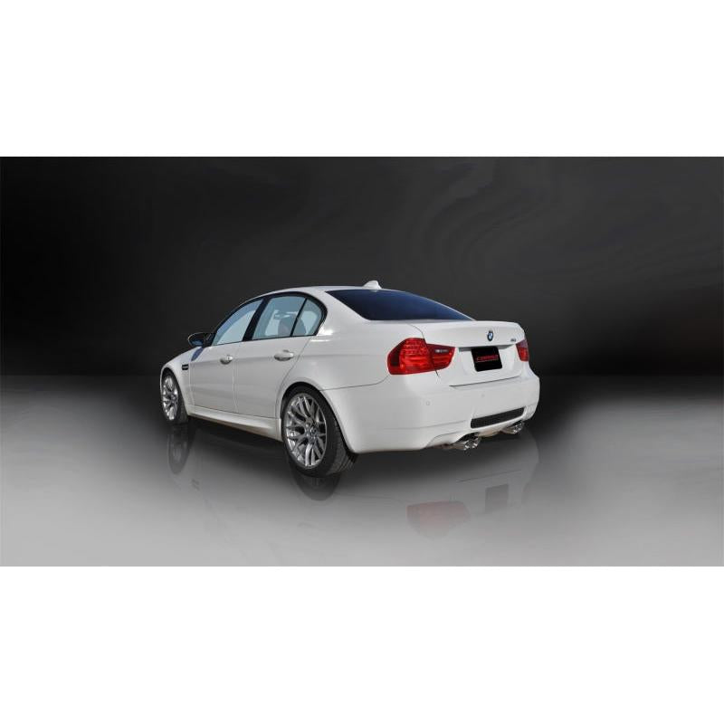 Corsa 2008-2012 BMW M3 E90 Polished Sport Cat-Back Exhaust-SR1 Performance