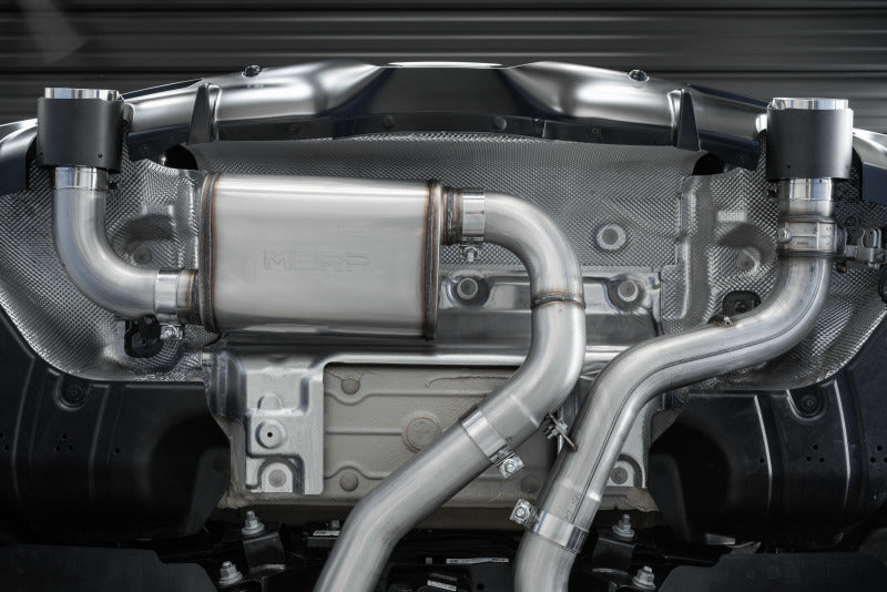 MBRP 2020+ Toyota Supra 3.0L 3in Catback Dual Rear Burnt End Tips - T304-SR1 Performance