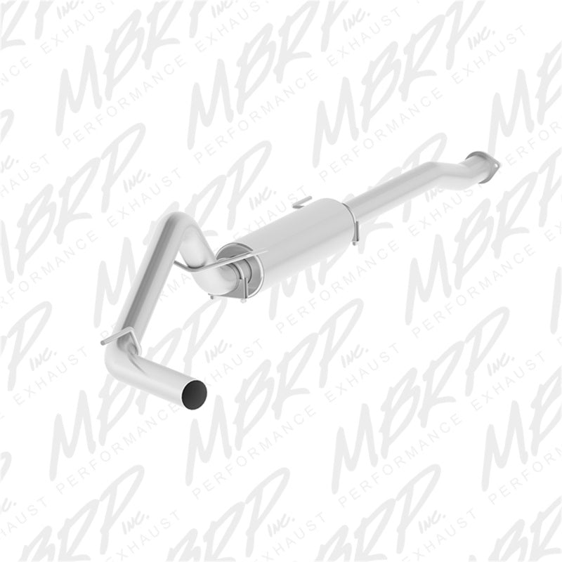 MBRP 16-19 Toyota Tacoma 3.5L 3in Cat Back Single Side Exit Alum Exhaust System-SR1 Performance
