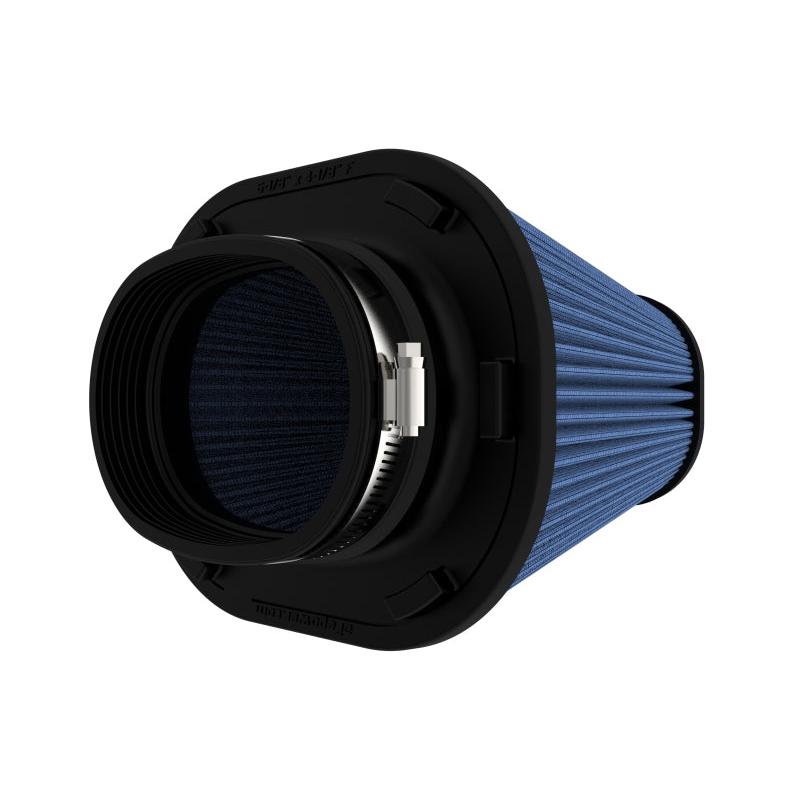 aFe Track Series Repl Air Filter Pro 5R Med 6-1/8x4-1/8in F x 9-1/4x7-1/4in B x 6x4in T x 7-1/8in H-SR1 Performance