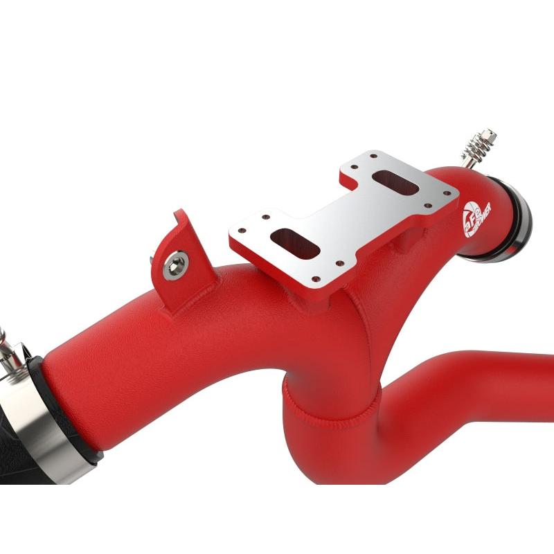 AFE 18-21 Kia Stinger V6-3.3L BladeRunner Alum Hot/Cold Charge Pipe Kit Red-SR1 Performance