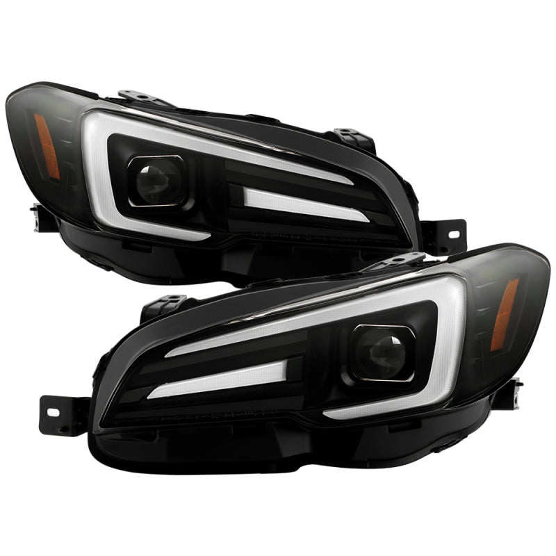 Spyder Subaru Impreza WRX 15-20 LED High-Power LED Headlights-Black PRO-YD-SWRX15LEDAP-SBSEQ-BK-SR1 Performance
