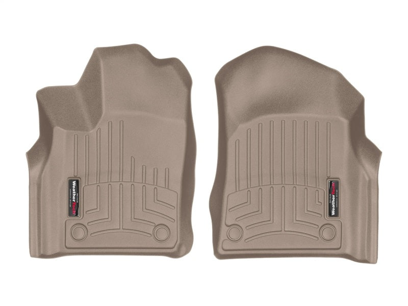 WeatherTech DigitalFit Front FloorLiner for 2016+ Dodge Durango & Jeep Grand Cherokee - Tan