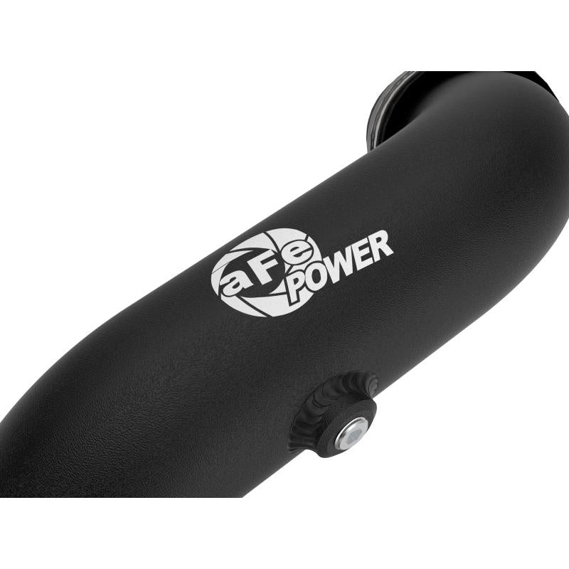 aFe Bladerunner 2-1/4 IN Aluminum Hot Charge Pipe Black 20-23 Ford Explorer/Explorer ST - Black-SR1 Performance