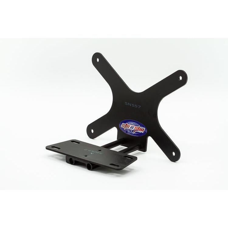 87-93 Ford Mustang LX License Plate Frame Bracket-SR1 Performance