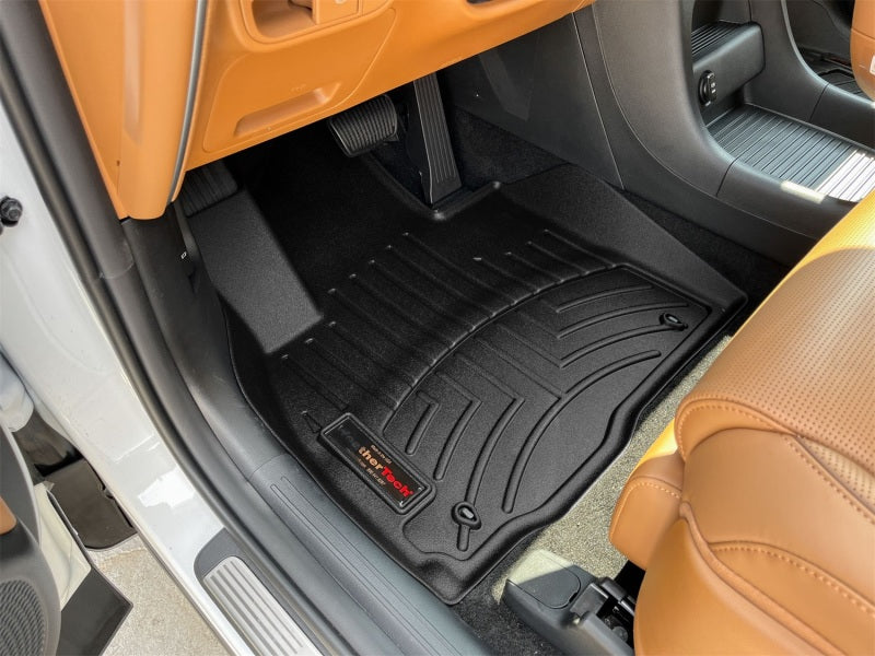 WeatherTech DigitalFit Front FloorLiner for Hyundai Palisade (Part Number 4419471) in Black