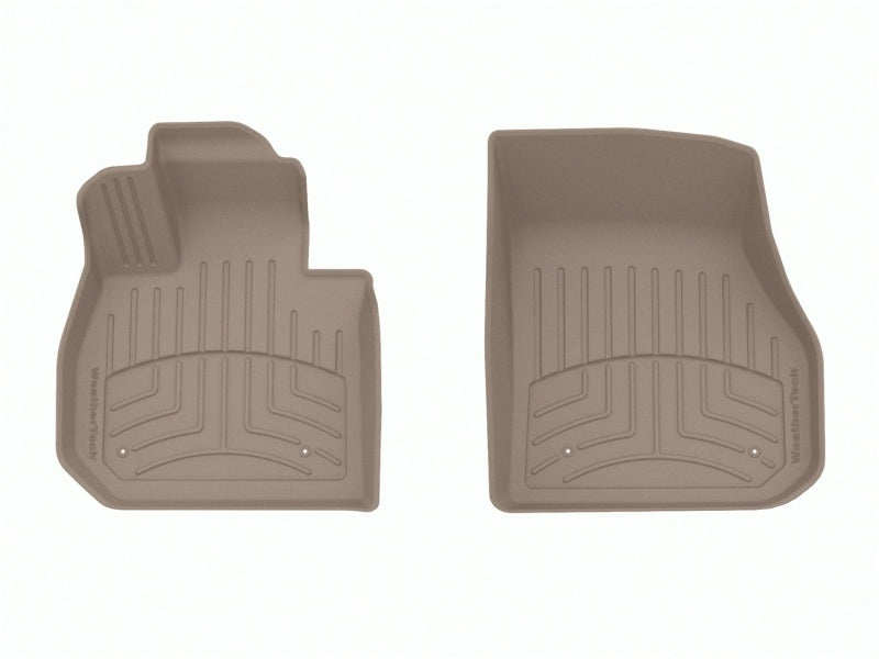 WeatherTech Front FloorLiner HP for 2024 BMW X1 & X2 – Tan, Part Number 4518151IM