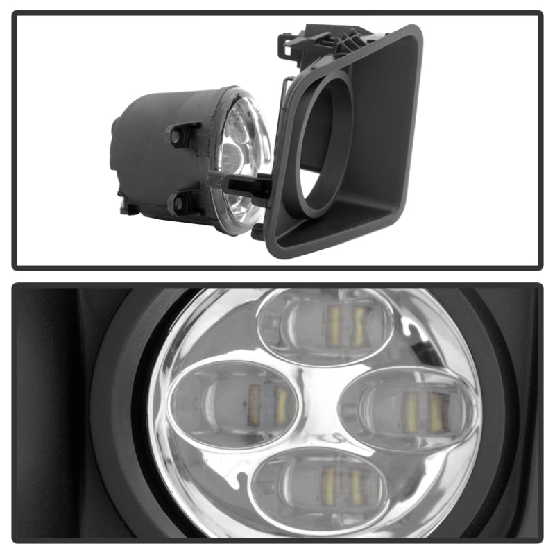 Spyder Toyota Tundra 2014-2016 Daytime DRL LED Running Fog Lights w/Switch Clear FL-DRL-TTU14-C-SR1 Performance