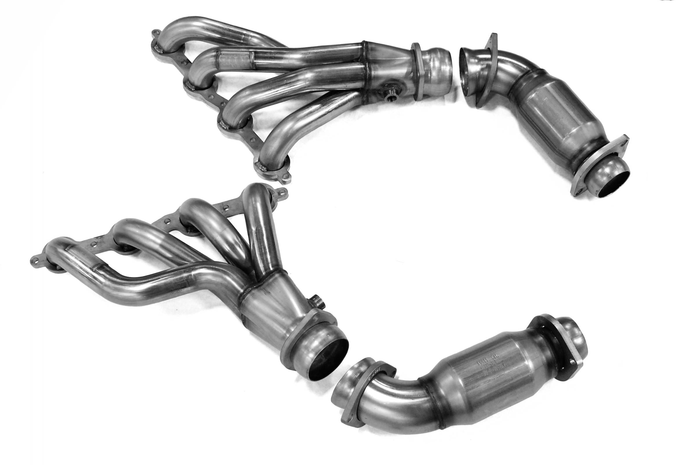 1-7/8" Shorty Headers & GREEN Catted OEM Connection Pipes. 2008-2009 Pontiac G8.