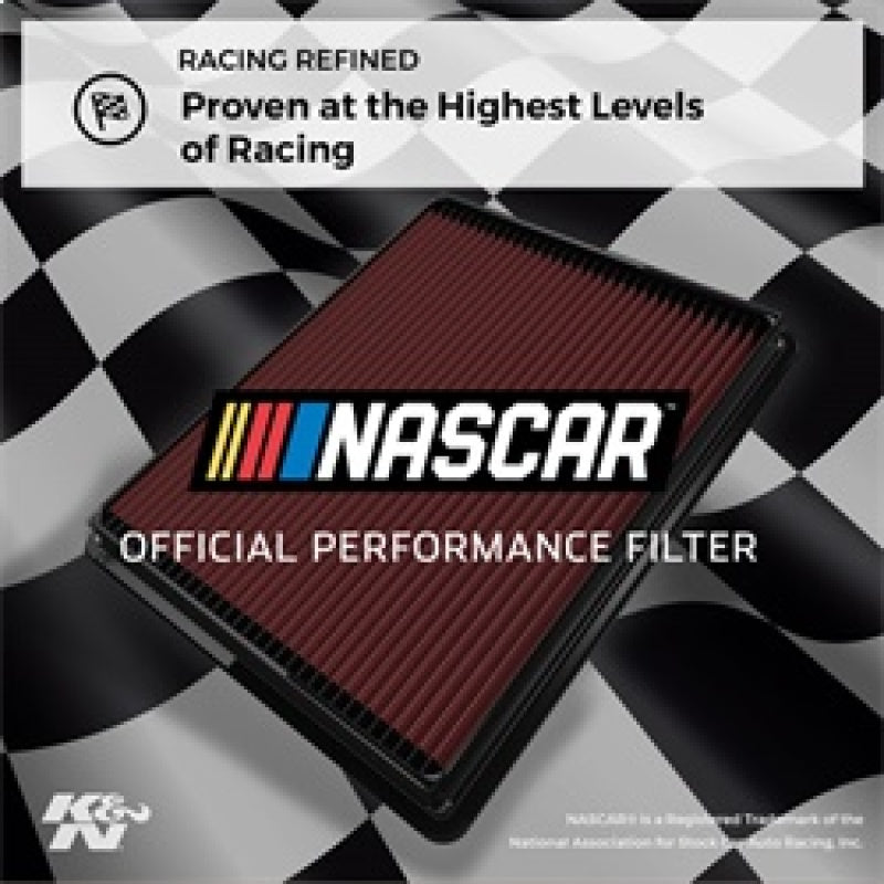 K&N 2020 Chevrolet Silverado 2500/3500 6.6L Diesel Drop In Replacement Air Filter-SR1 Performance