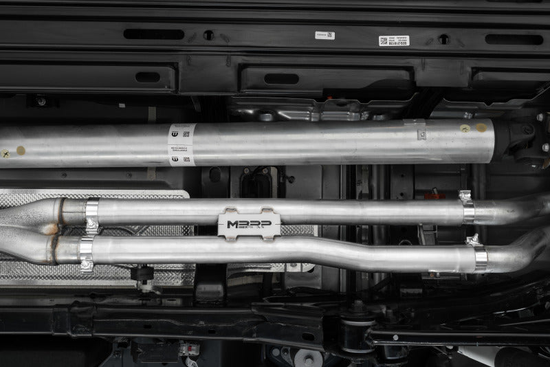 MBRP 2021 Ram TRX 6.2 S/C 3in T304 SS Muffler Delete Pipe-SR1 Performance